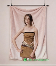 Miumiu Throw Blankets